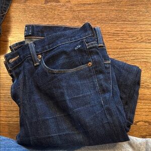 Lucky Brand Blue Straight Pants Classic Denim